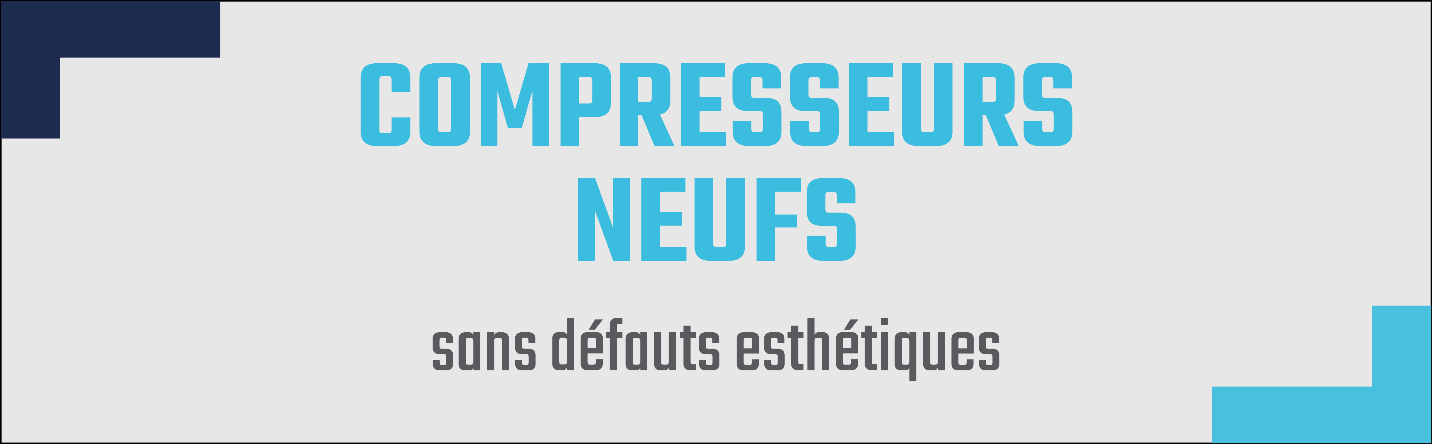 Rechercher un compresseur neuf